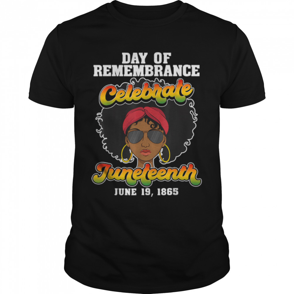 Remembering My Ancestors Juneteenth Free-Ish Since 1865 Girl T-Shirt B0B38Fysrx