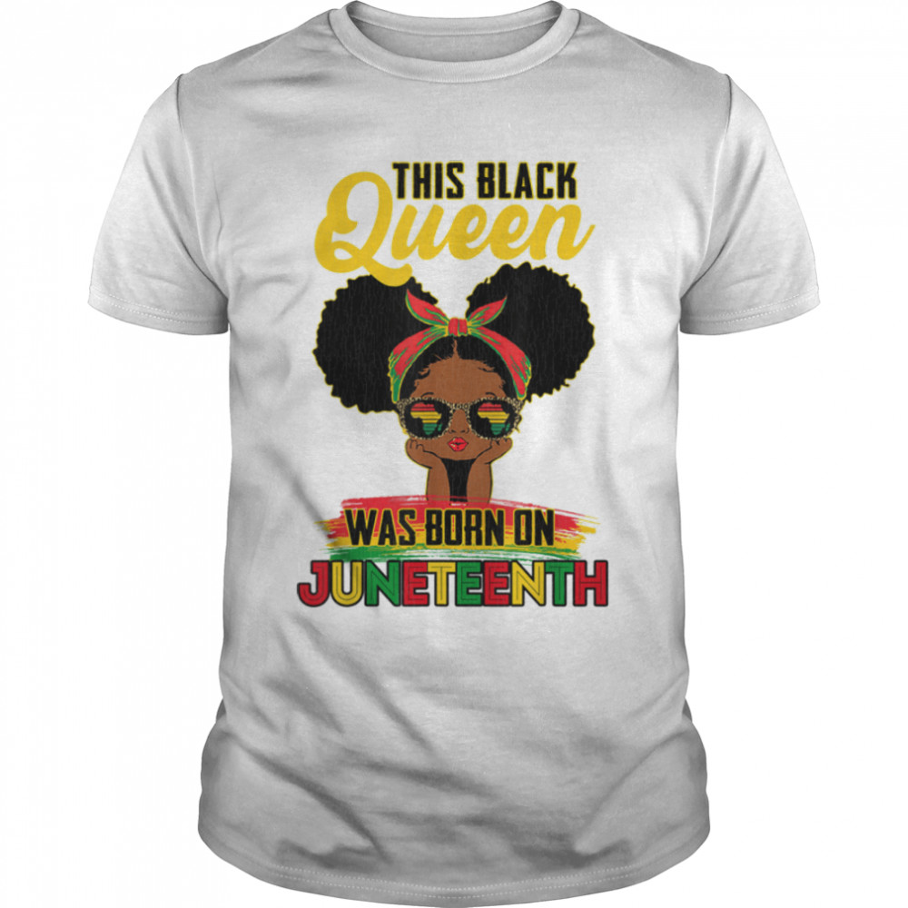 This Black Queen Was Born on Juneteenth June 19th Birthday T- B0B38CJPKB Classic Men's T-shirt