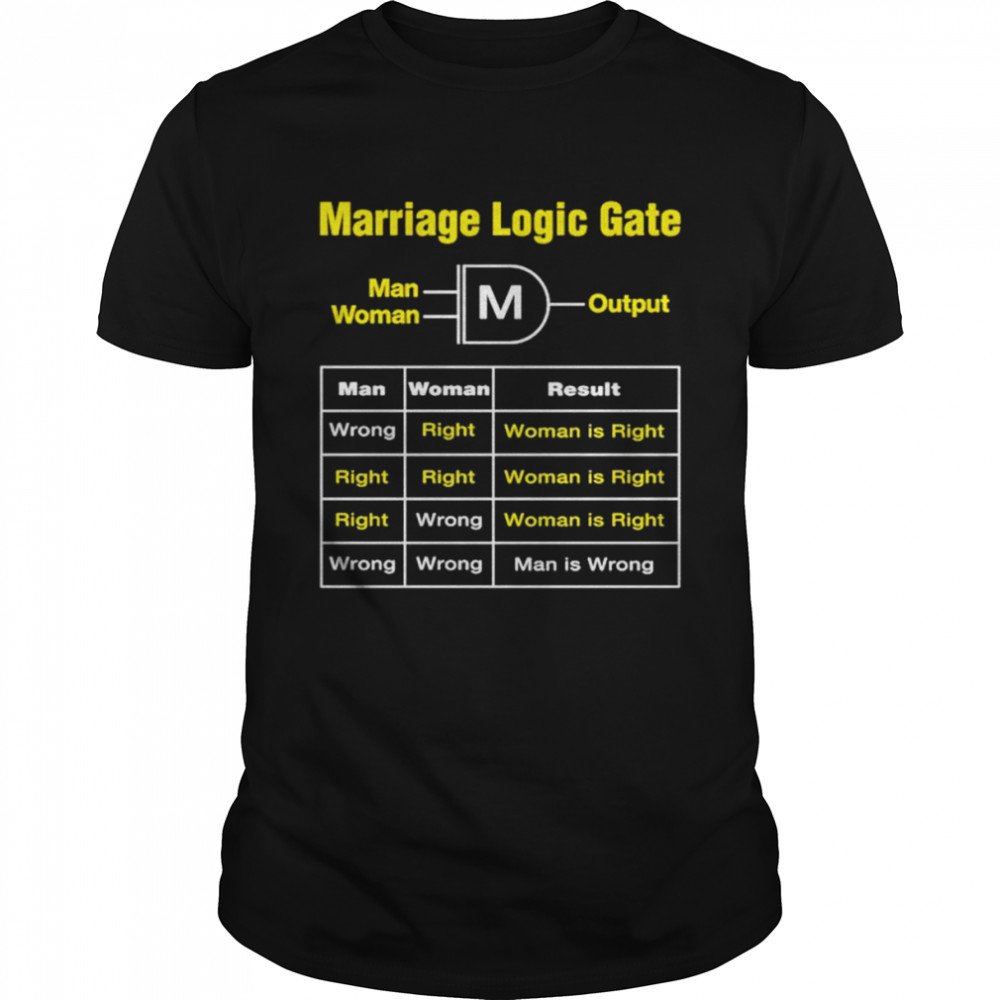 Marriage Logic Gate Shirt