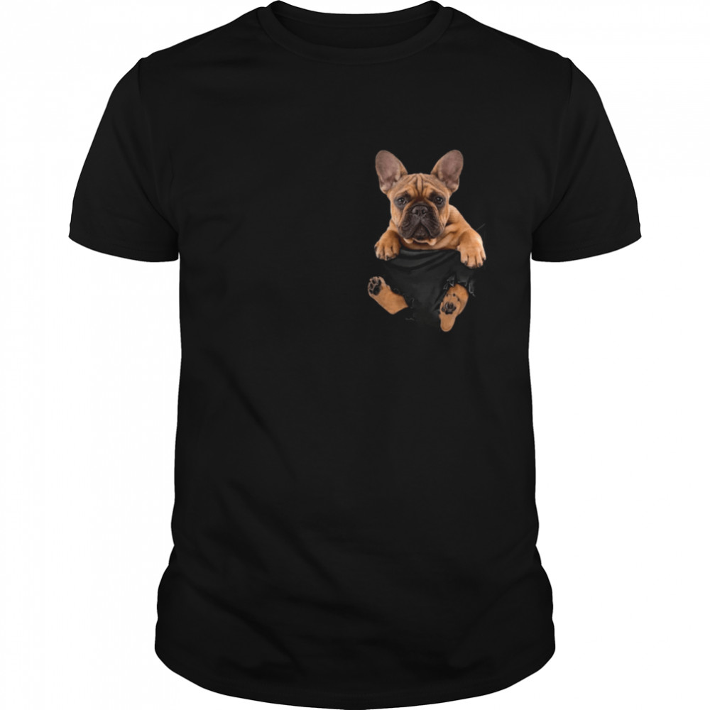 French Bulldog In A Pocket Shirt