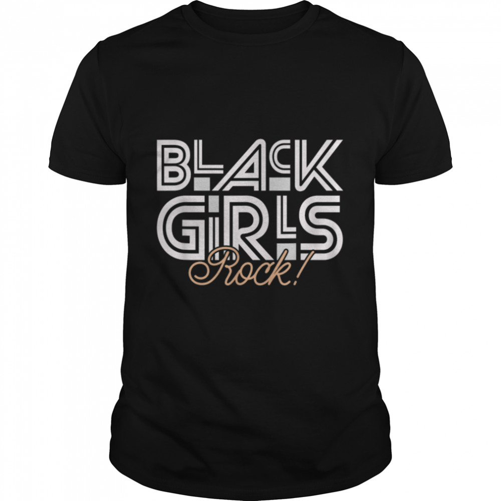 Black Girl Magic Melanin Queen Afro American Tee For Women T-Shirt B0B41M74J7