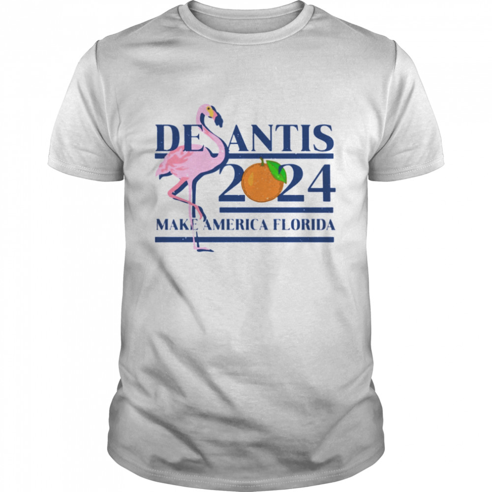 DeSantis 2024 make america florida shirt Classic Men's T-shirt