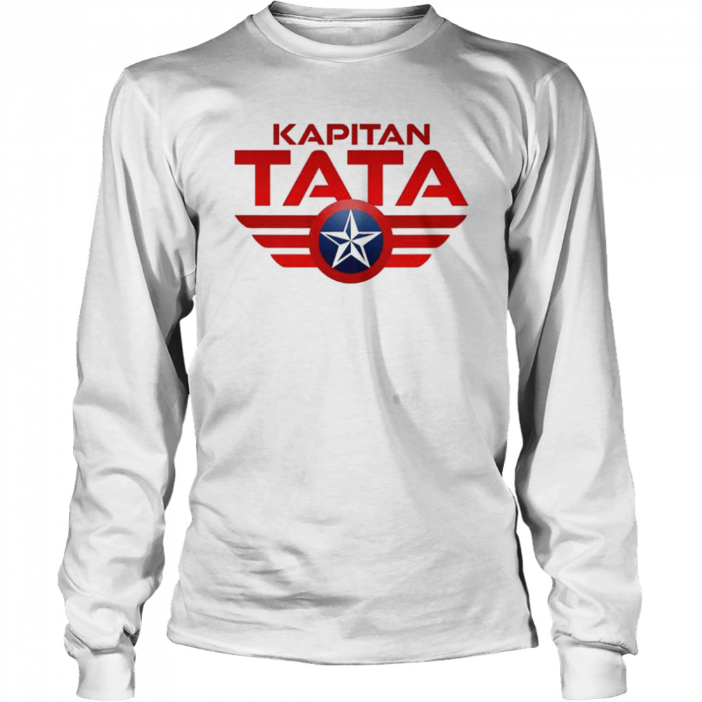 Koszulka męska Kapitan Tata shirt Long Sleeved T-shirt