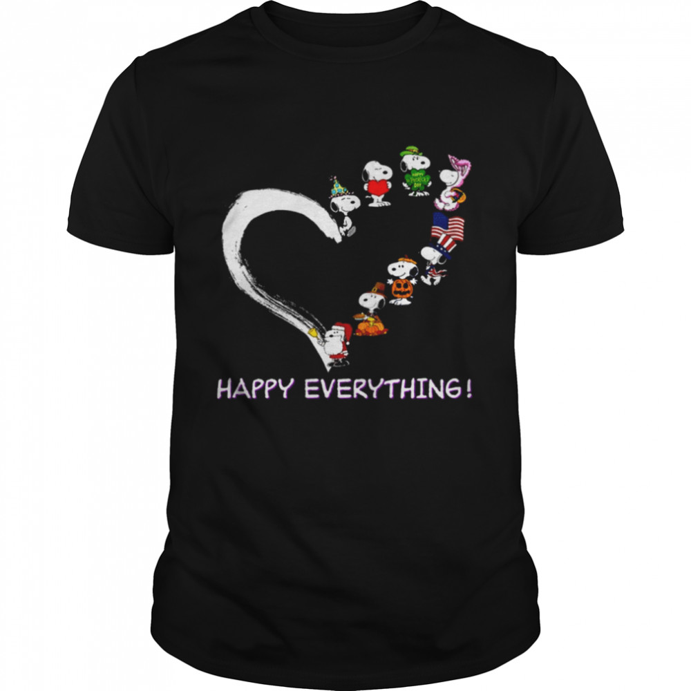Snoopy happy everything shirt Classic Men's T-shirt