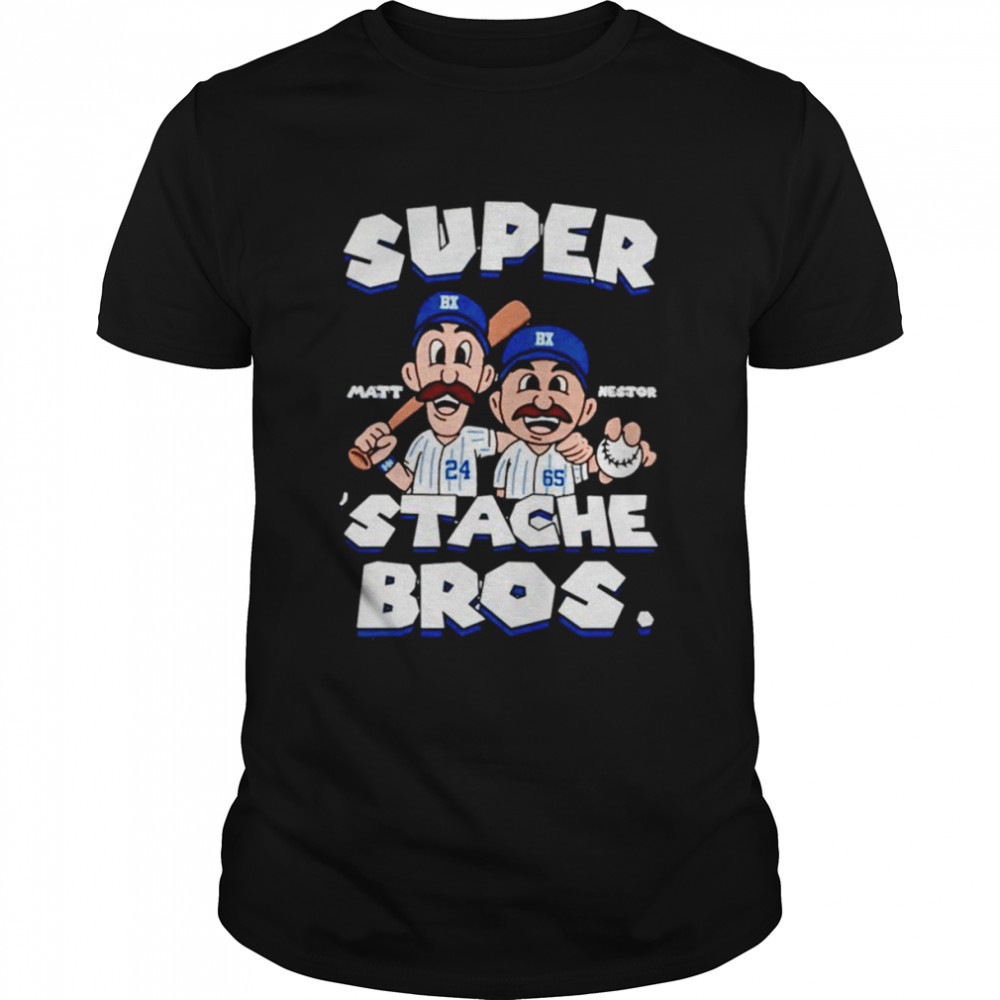Super Stache Bros Shirt - Kingteeshop