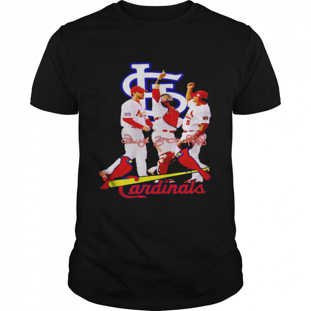 Wainwright Pujols Signature The Last Dance Cardinals Shirt