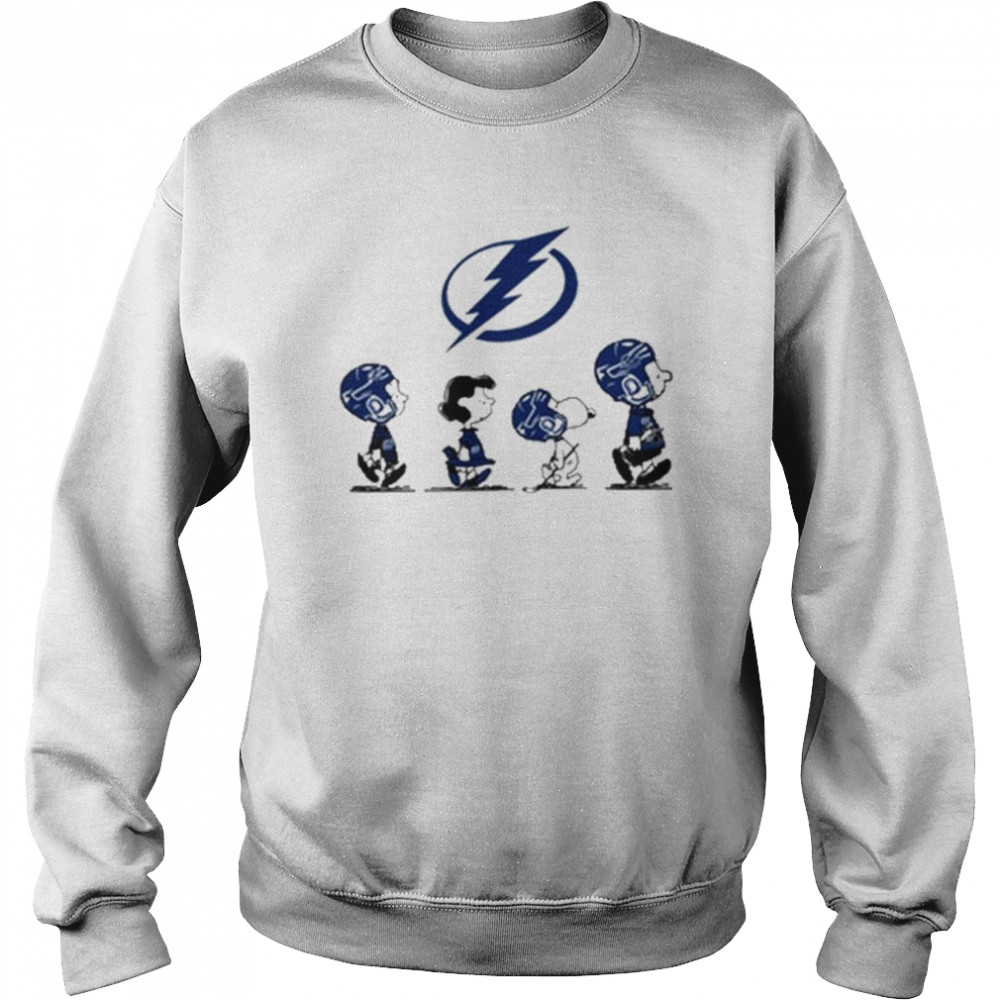 The Peanuts Abbey Road Tampa Bay Lightning shirt - Trend T Shirt Store  Online