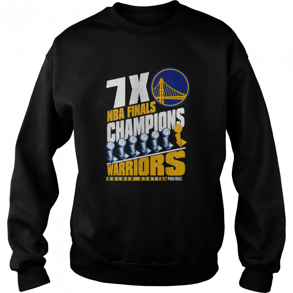 Golden State Warriors 7X NBA Finals Champions Shirt - Teespix - Store  Fashion LLC