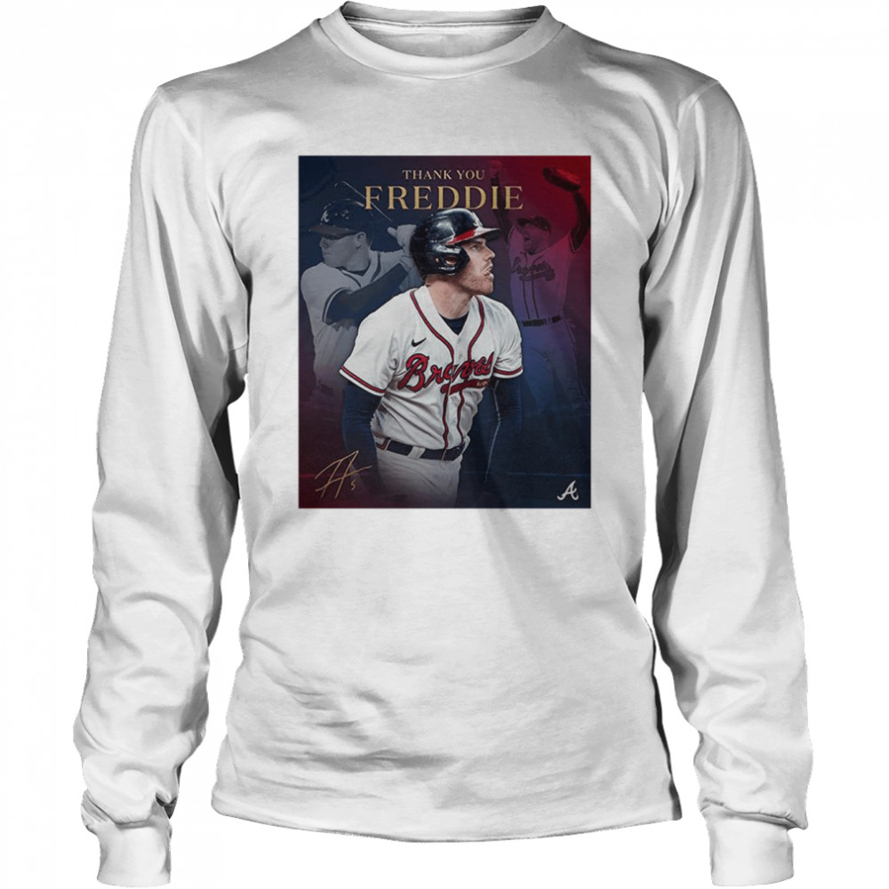 Thank You Freddie Freeman Atlanta Braves Signature Shirt - High-Quality  Printed Brand