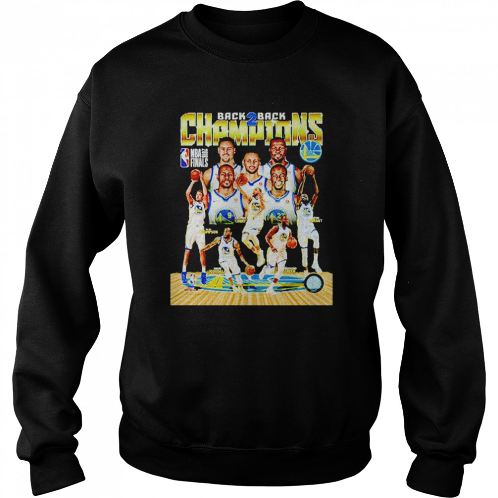 Golden State Warriors Back 2 Champions T Shirt