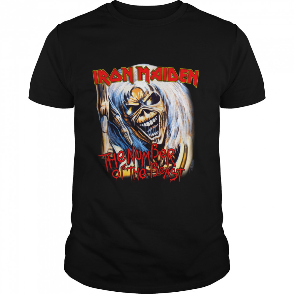 Iron maiden The Number Of The Beast  Tshirt Classic Men's T-shirt