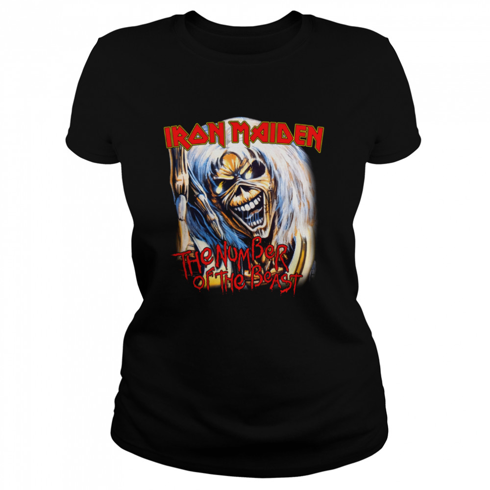 Iron maiden The Number Of The Beast  Tshirt Classic Women's T-shirt