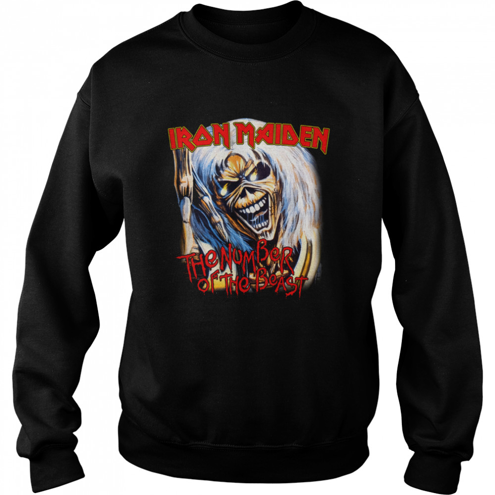 Iron maiden The Number Of The Beast  Tshirt Unisex Sweatshirt