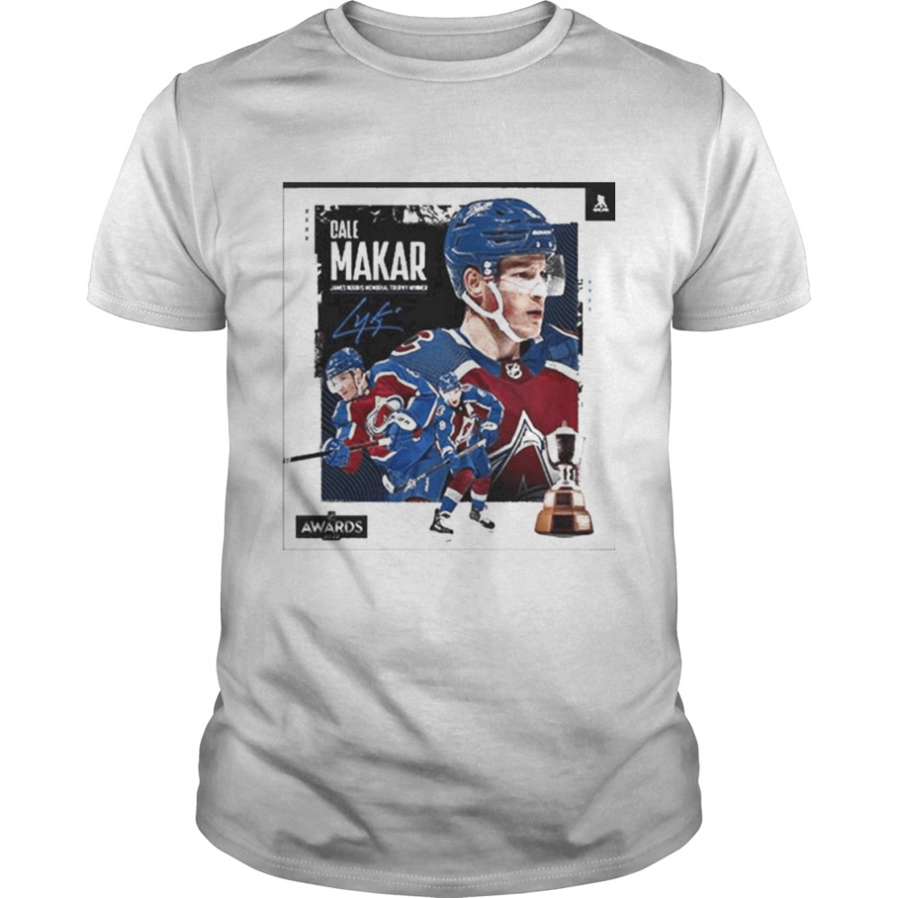 Nhl Colorado Avalanche Cale Makar The First Career James Norris Memorial  Trophy Essential T-Shirt for Sale by kymboilardf