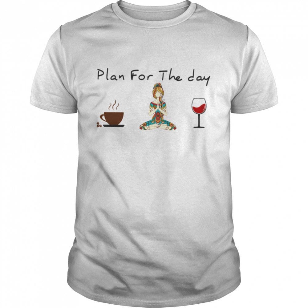Plan for the day yoga Classic T- Classic Men's T-shirt
