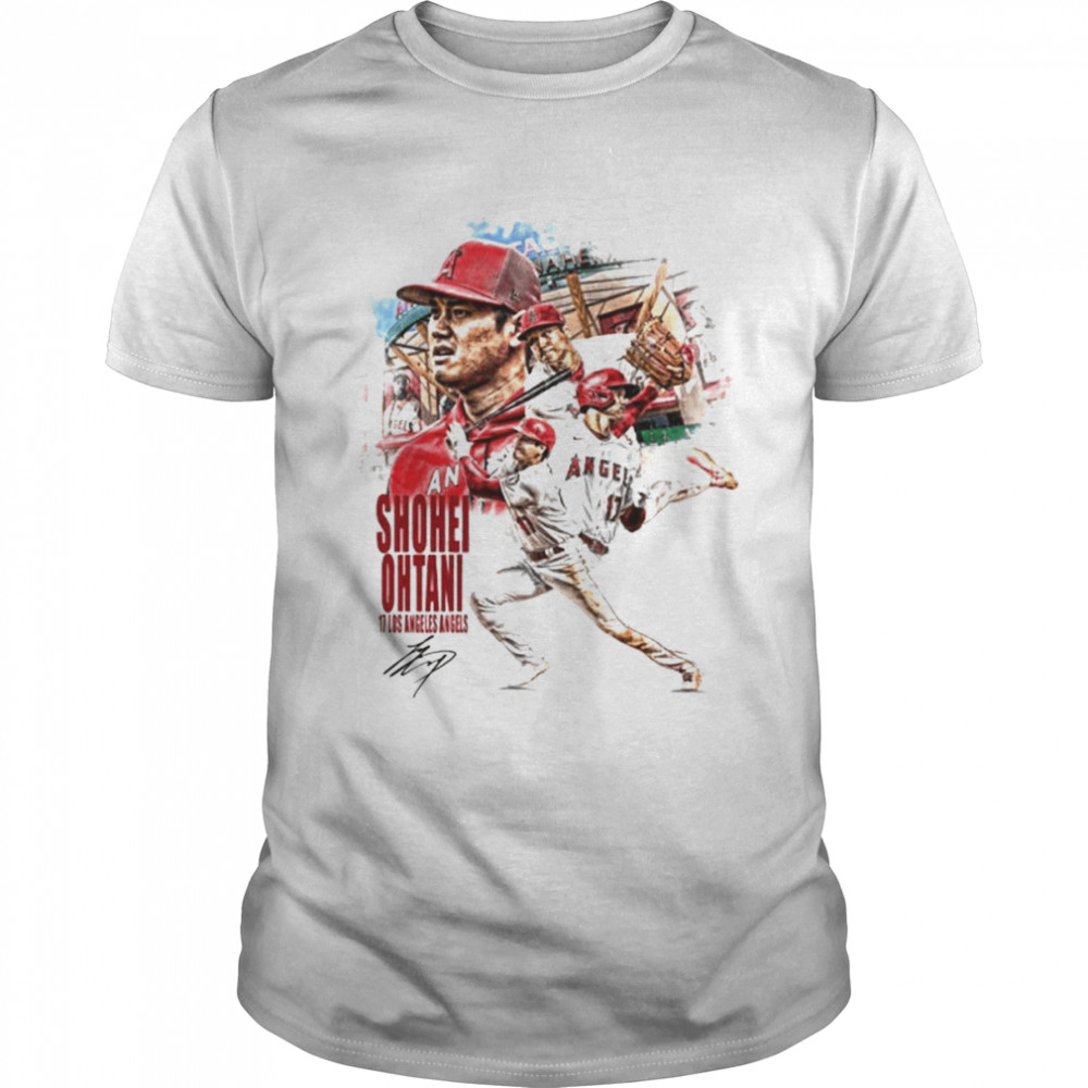 Shohei Ohtani Baseball Los Angeles Angels Signature Unisex T-Shirt