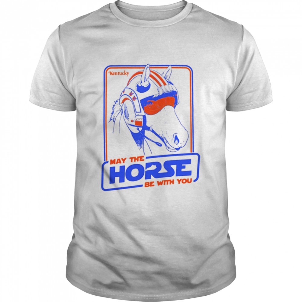 THE MAY THE HORSE BE WITH YOU shirt Classic Men's T-shirt