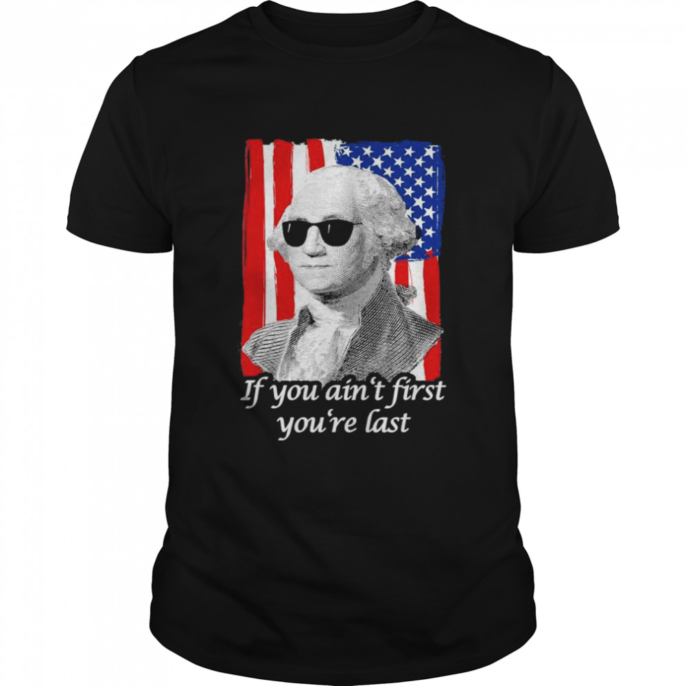 4th July Georg Washington Patriotic Quote Independence Day T- Classic Men's T-shirt