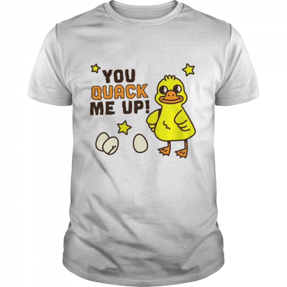 You quack me up animal lovers duck shirt Classic Men's T-shirt