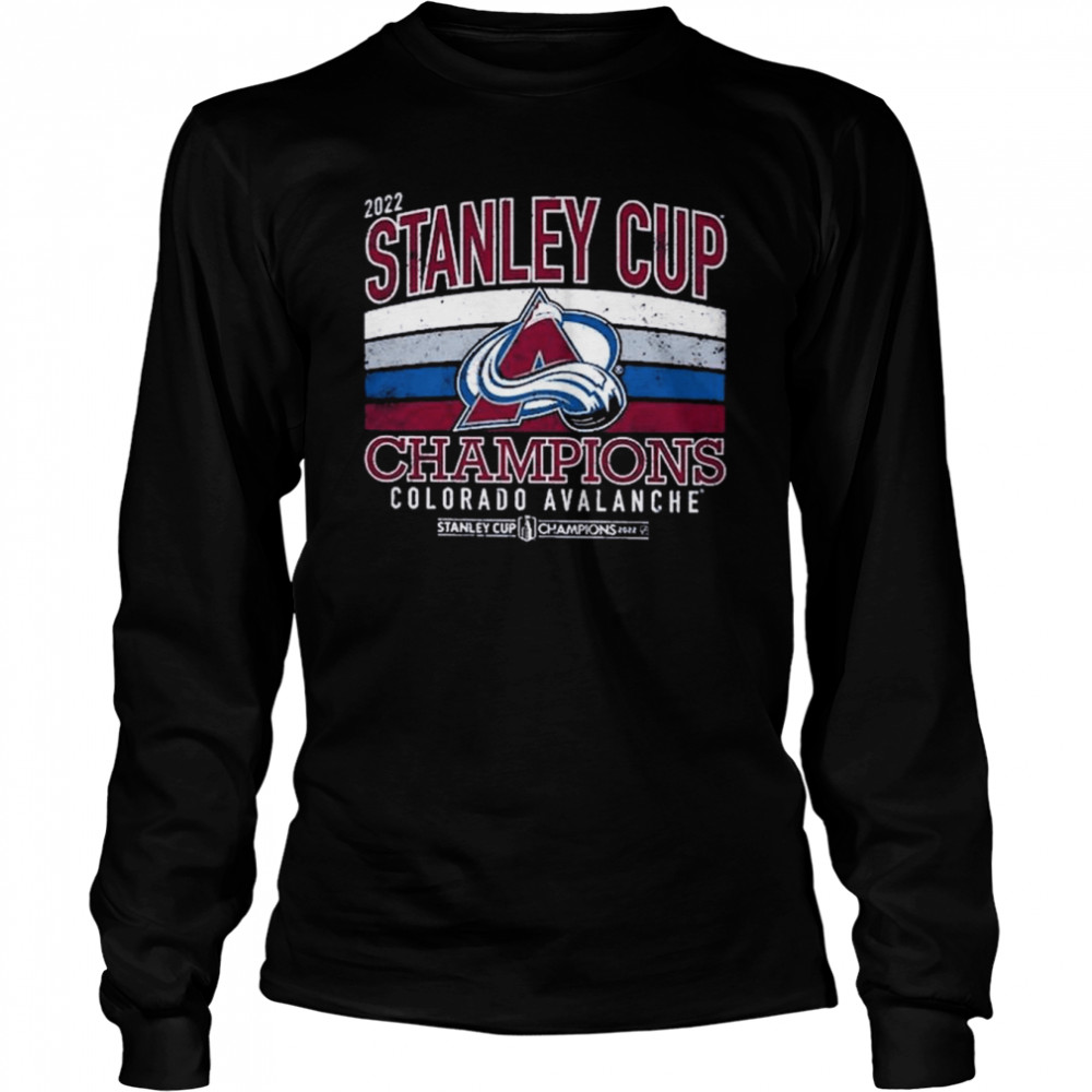 Colorado Avalanche 2022 Stanley Cup Champions Vintage Long Sleeved T-shirt