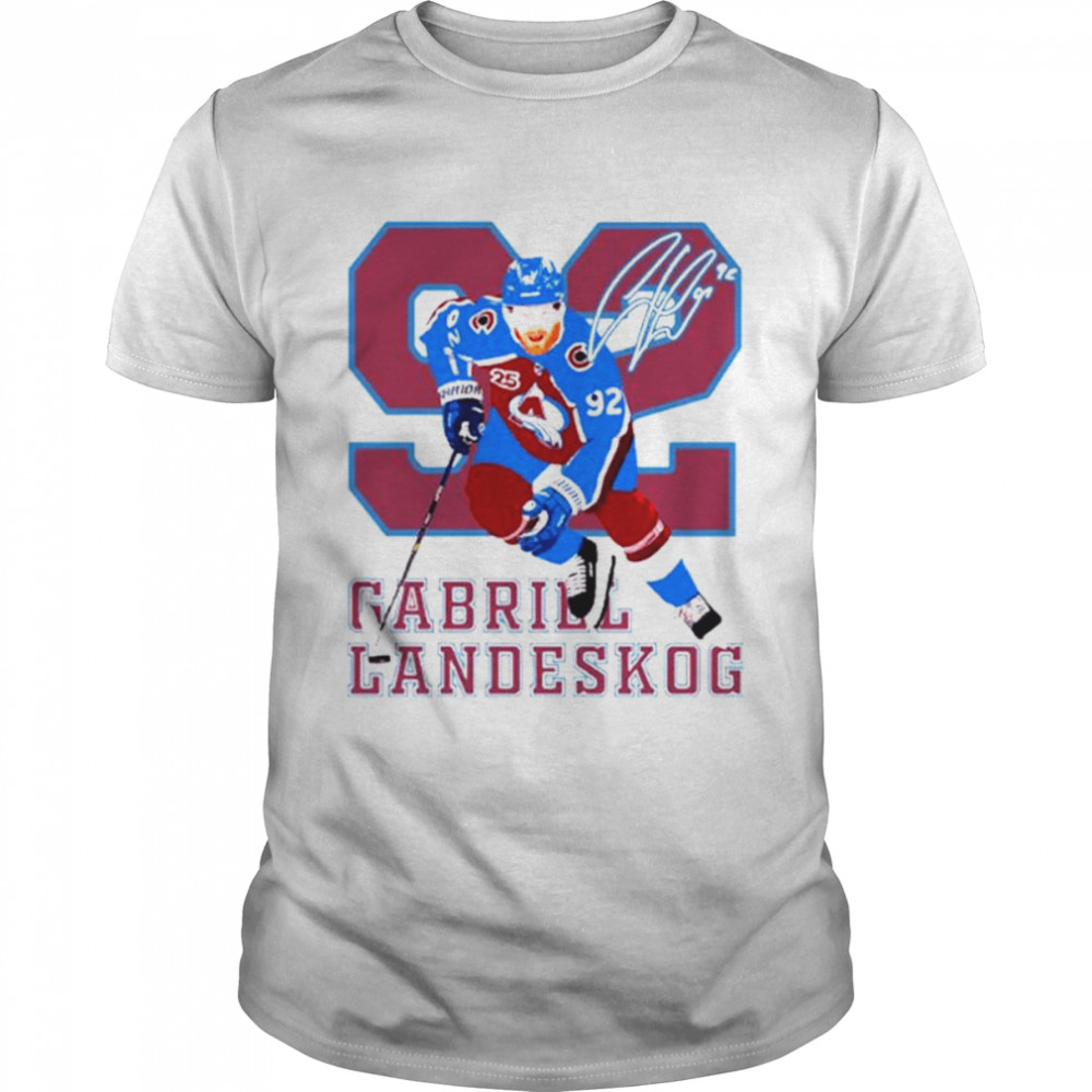 Gabriel Landeskog Colorado Avalanche T- Classic Men's T-shirt