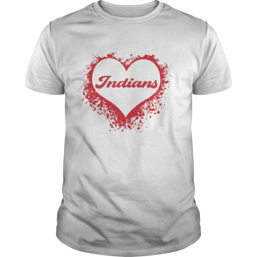 Heart School Spirit Indians  Classic Men's T-shirt