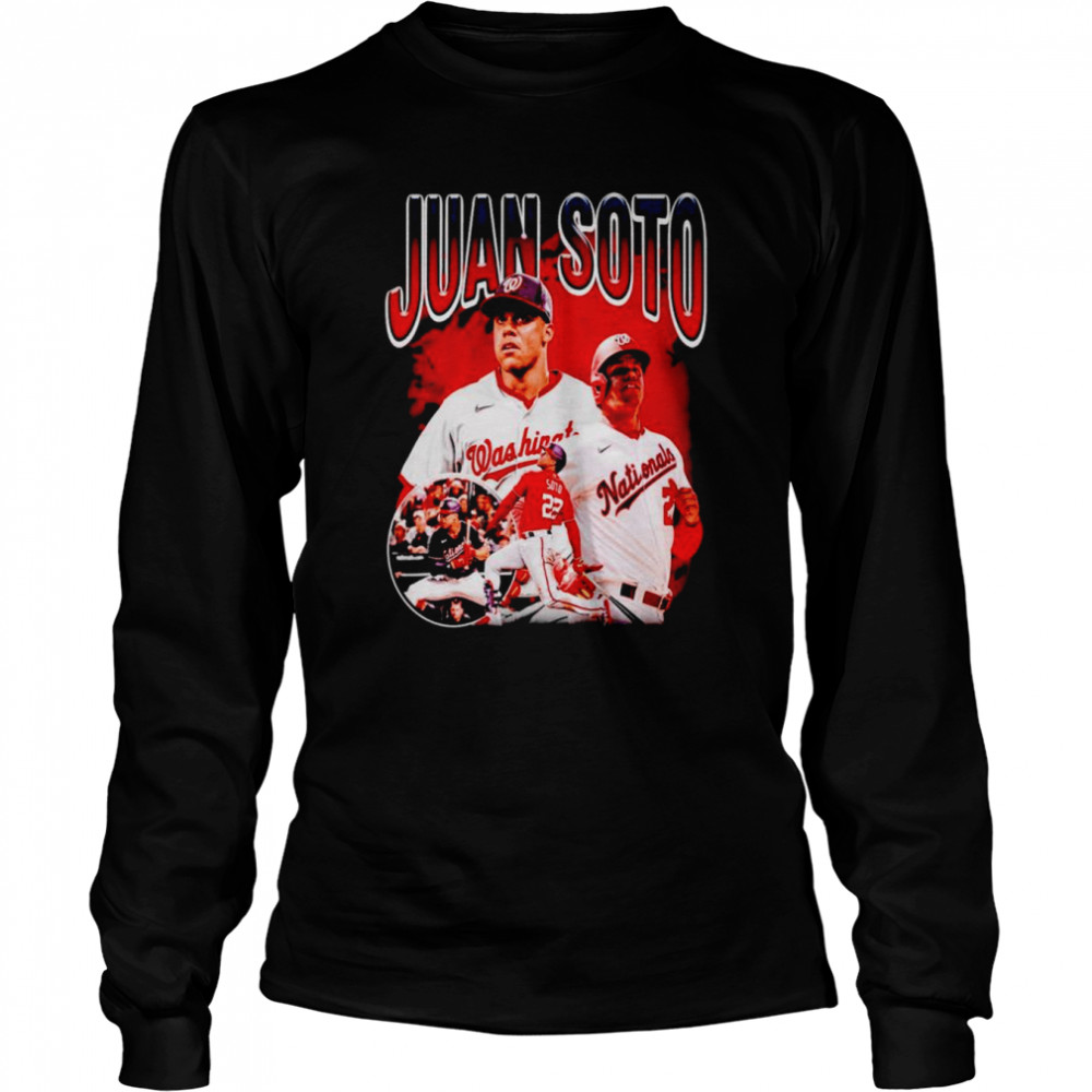 Juan Soto - Juan Soto Washington Nationals - Long Sleeve T-Shirt