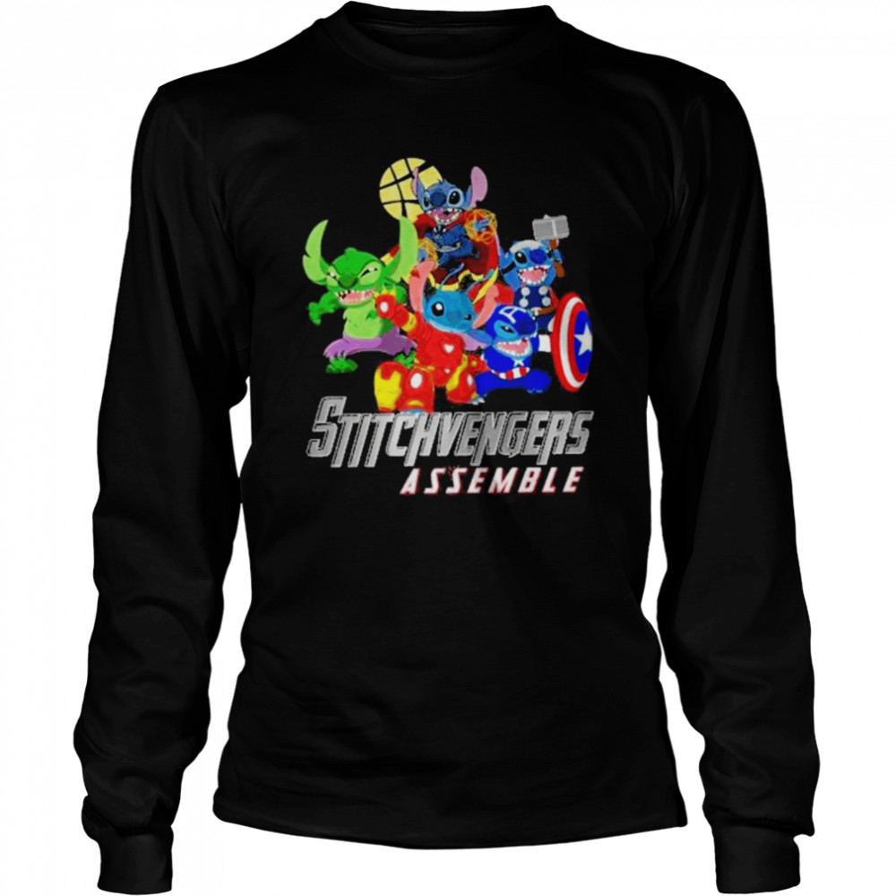 Marvel Avengers Stitchvengers Assemble 2022 Long Sleeved T-shirt