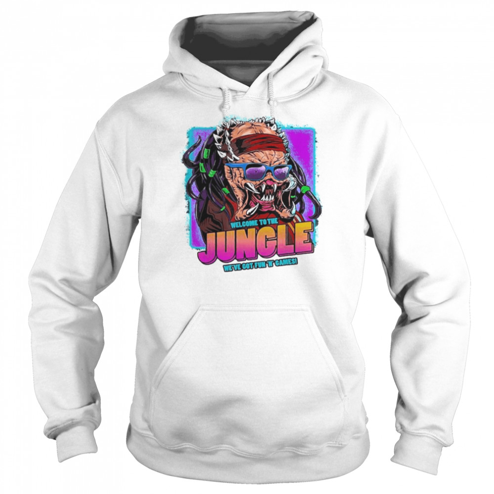 Predator welcome to the jungle shirt hoodie sweater and vneck tshirt 