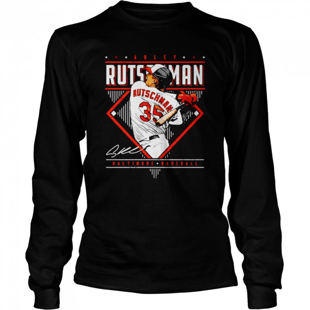  Adley Rutschman Shirt - Adley Rutschman Baltimore Diamond Name  : Sports & Outdoors