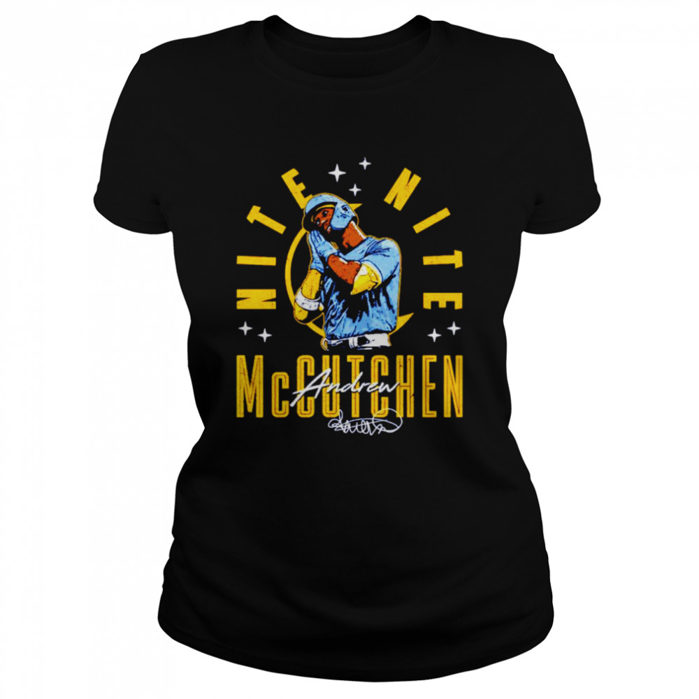 Andrew Mccutchen Milwaukee Brewers Nite Nite signature shirt