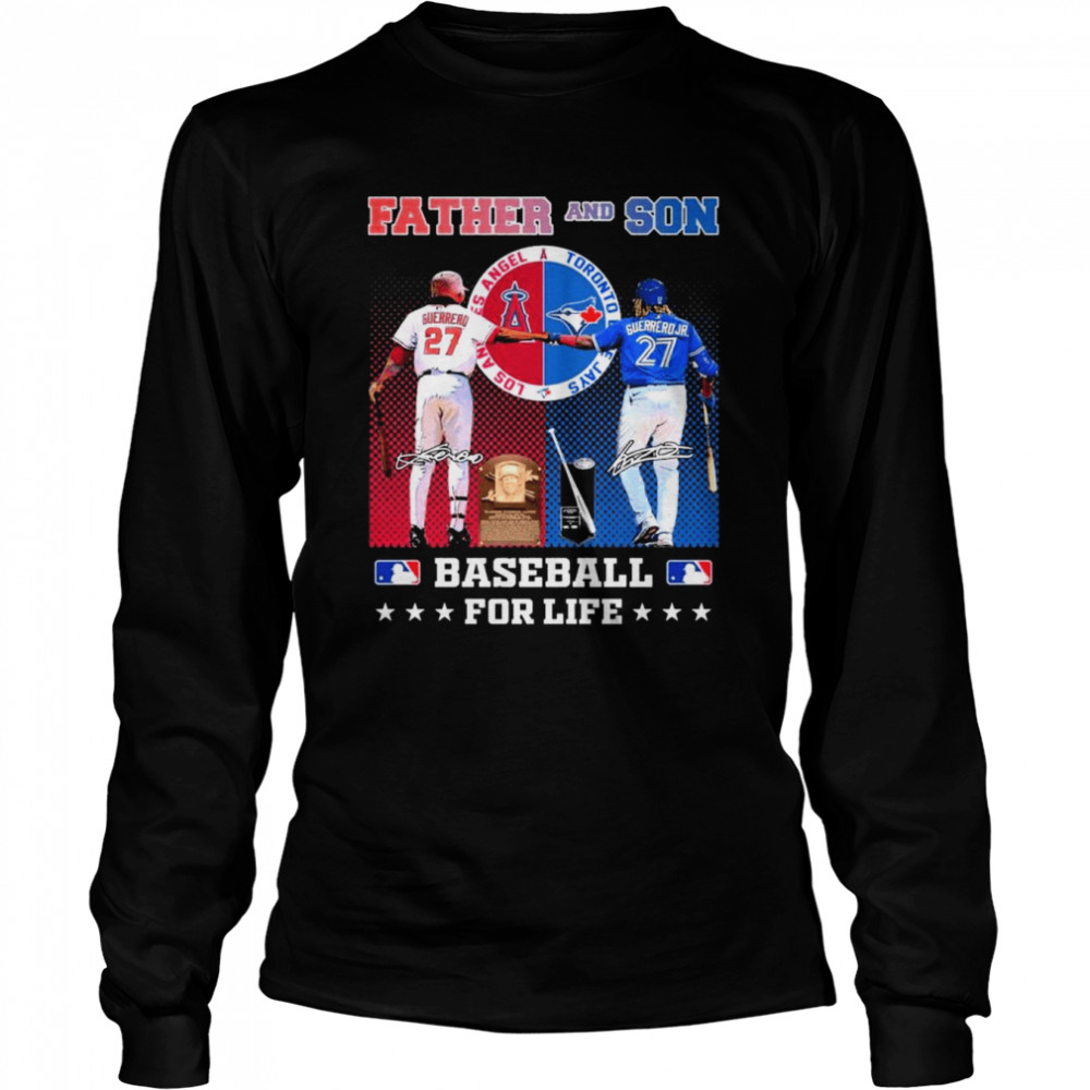 Buy Women's Long Sleeve T-Shirt with Vladimir Guerrero Jr Print