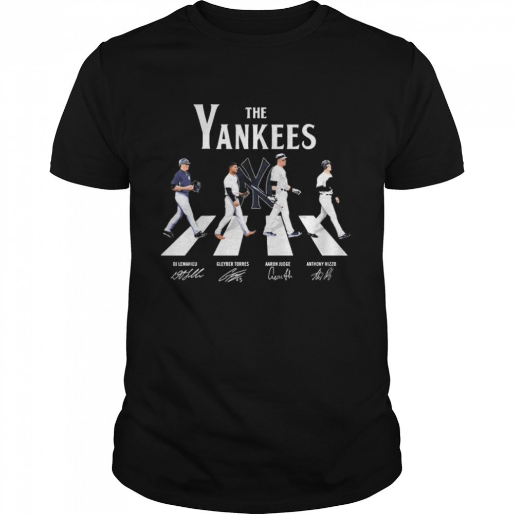 The Yankees Dj Lemahieu Gleyber Torres Aaron Judge And Anthony