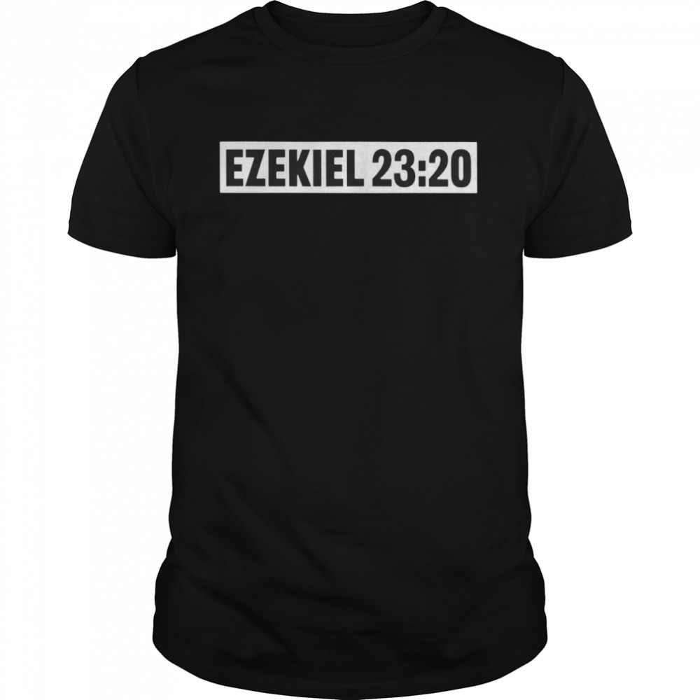 Ezekiel 23 20 logo T-shirt Classic Men's T-shirt