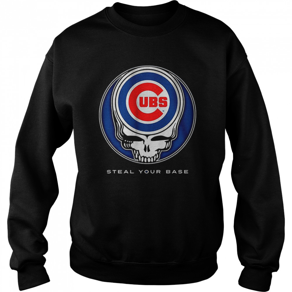 Chicago Cubs Grateful Dead Steal Your Base T-Shirt - Kingteeshop
