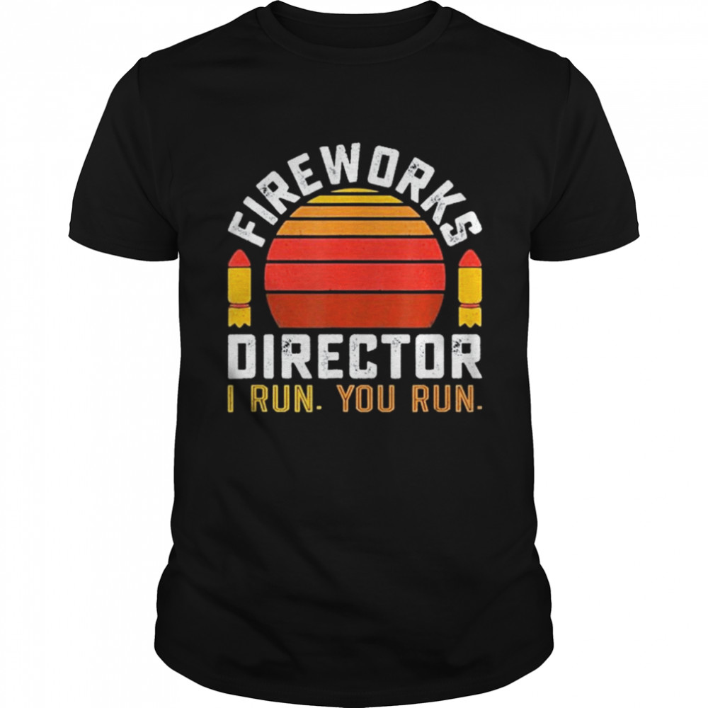 Fireworks Director 4th Of July  Classic Men's T-shirt