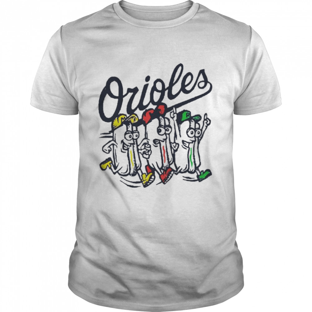 Baltimore Orioles Hot Dog Race shirt - Kingteeshop