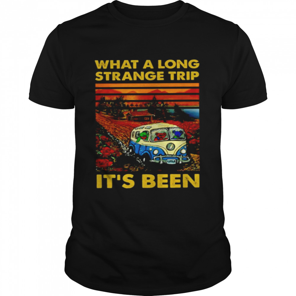 Grateful Dead what a long strange trip it’s been vintage shirt Classic Men's T-shirt
