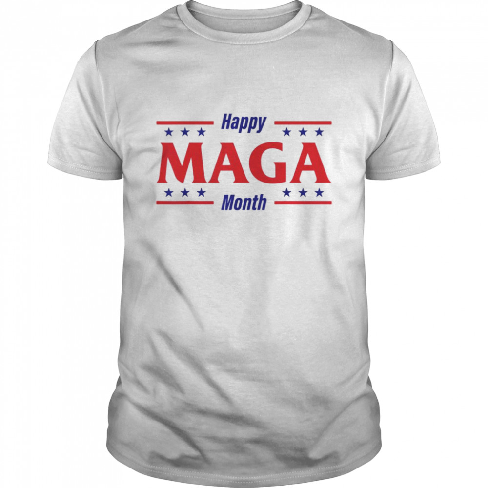 Happy Maga Month Proud Ultra Maga 4th Of July Patriotic 2022 shirt Classic Men's T-shirt