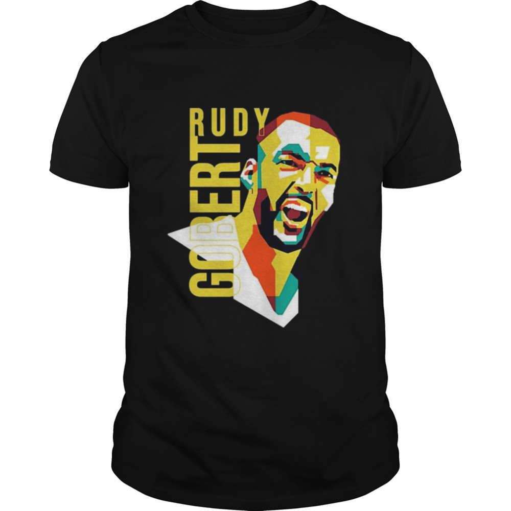 Rudy Gobert On Wpap Style NBA Basketball Unisex T-Shirt - Teeruto