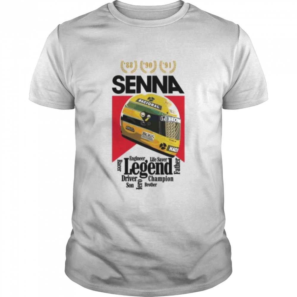 Senna The Legend Shirts