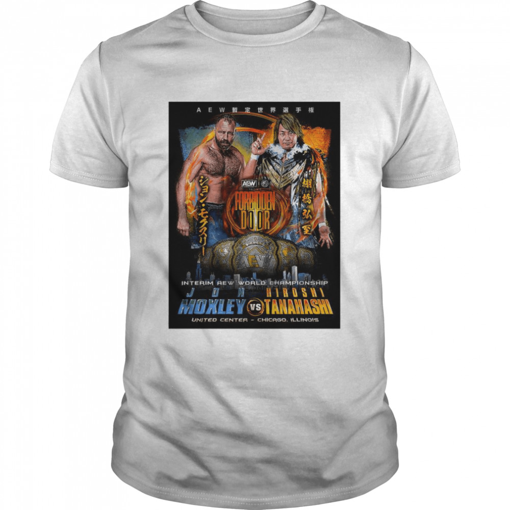 Forbidden Door Matchup Jon Moxley vs Hiroshi Tanahashi shirt Classic Men's T-shirt