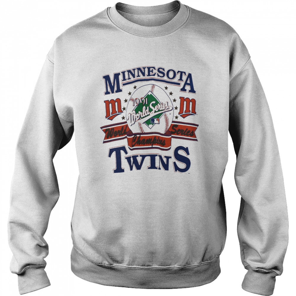 MLB Minnesota Twins Girls' Crew Neck T-Shirt - L