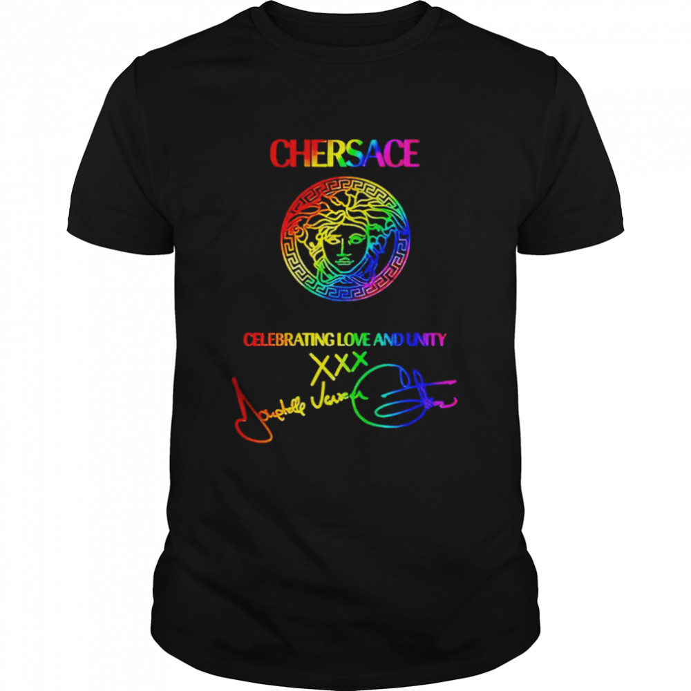 Chersace Celebrating Love And Unity Signature shirt Classic Men's T-shirt
