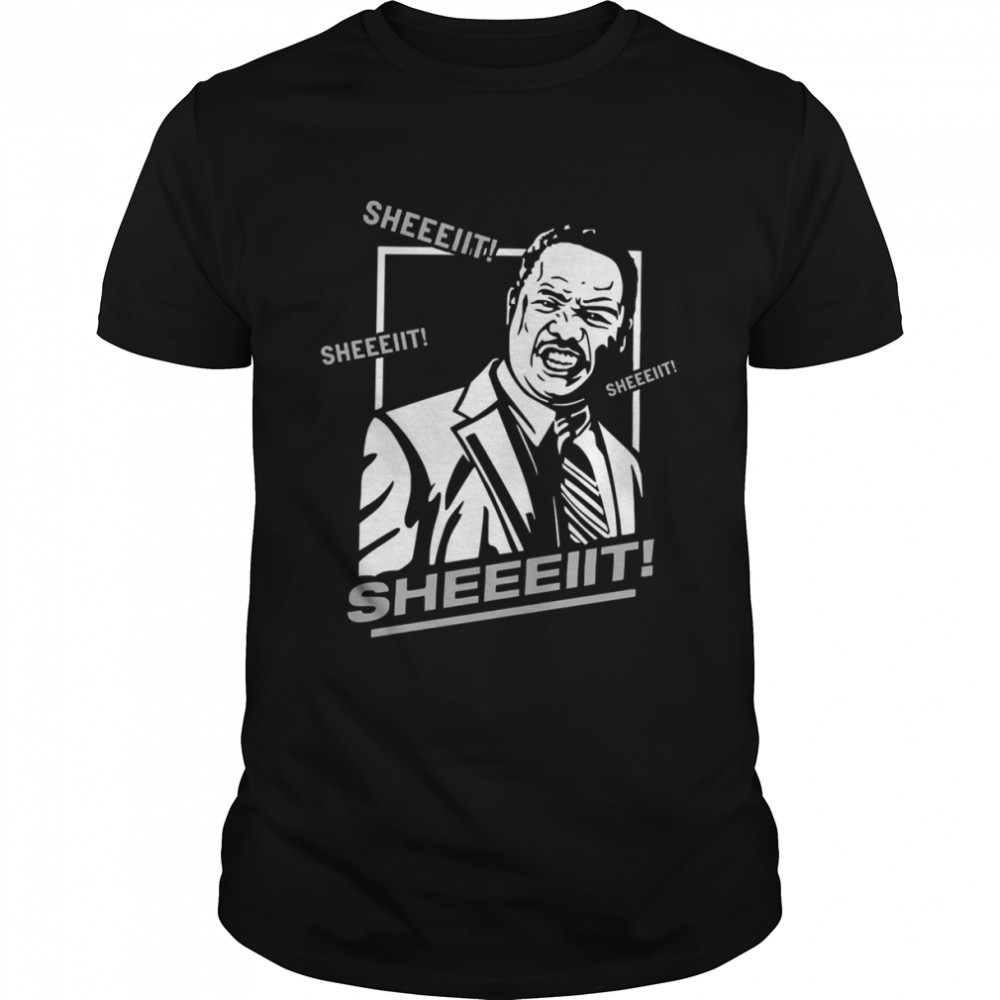Clay Davis Shit Funny Sheeit Inspired The Wire shirt Classic Men's T-shirt