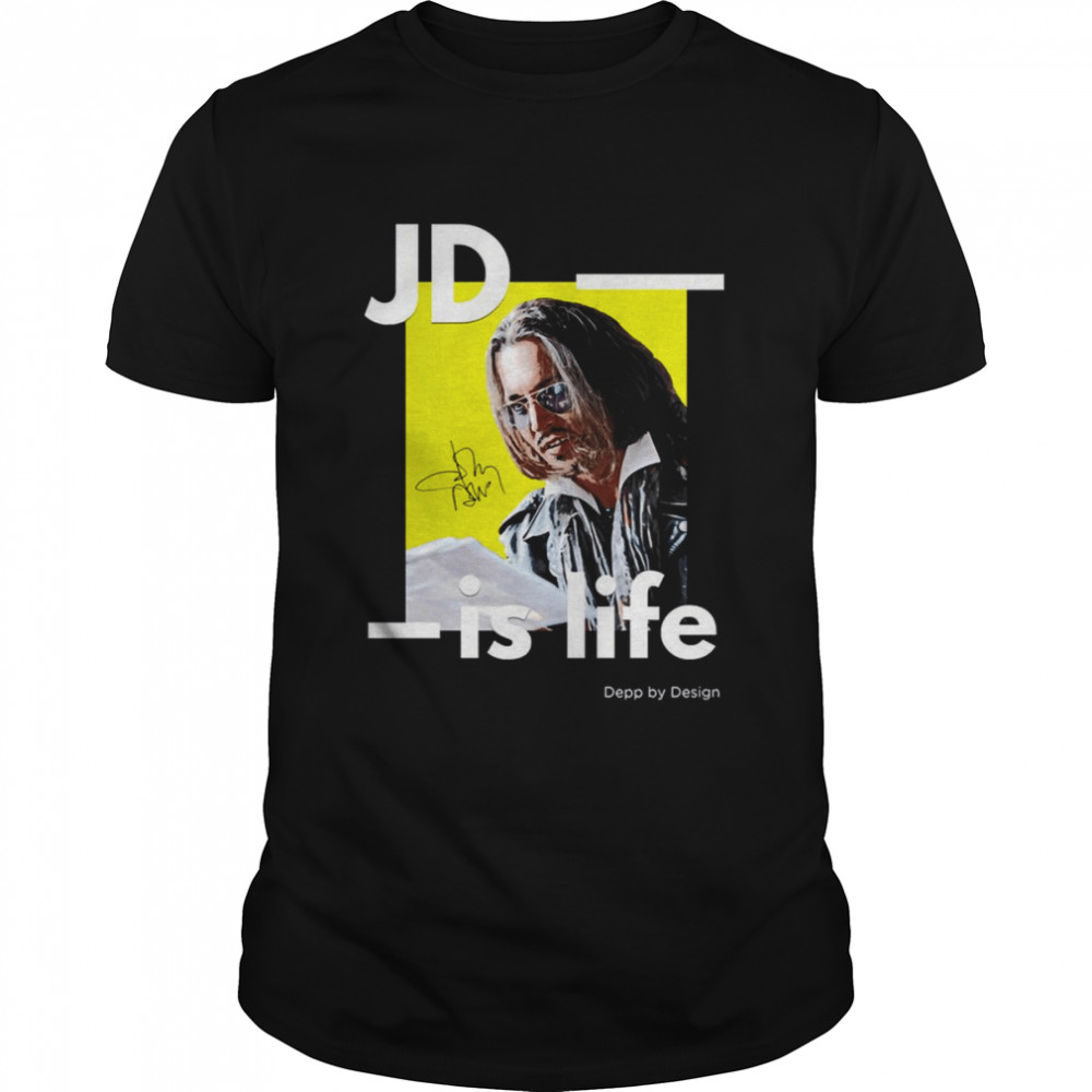 Jd Is Life Hollywood Vampires Johnny Depp shirt Classic Men's T-shirt