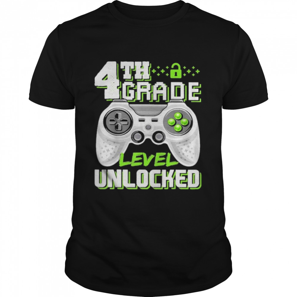 4th Grade Level Unlocked Game shirt Classic Men's T-shirt
