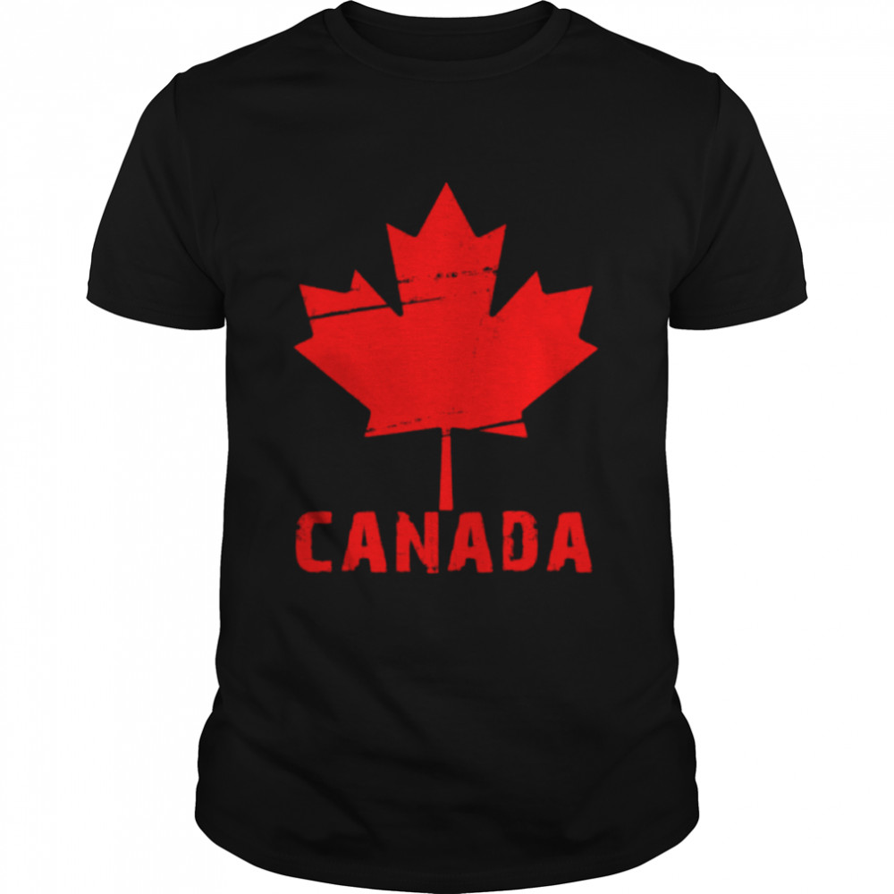 Canada Day flag shirt Classic Men's T-shirt