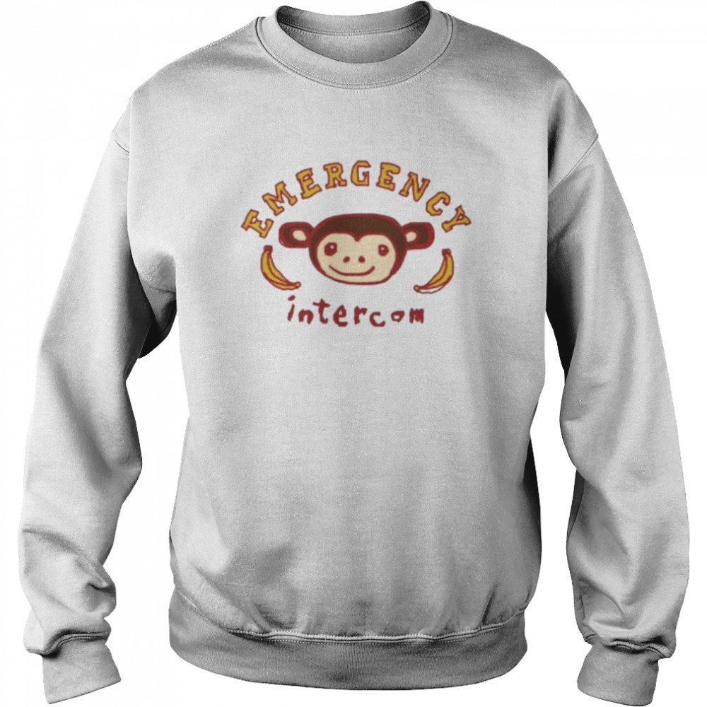 Emergency Intercom Monkey  Unisex Sweatshirt
