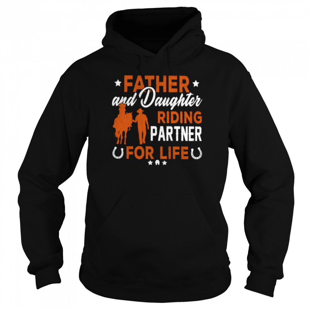 Father And Daughter Riding Partner For Life Classic T- Unisex Hoodie